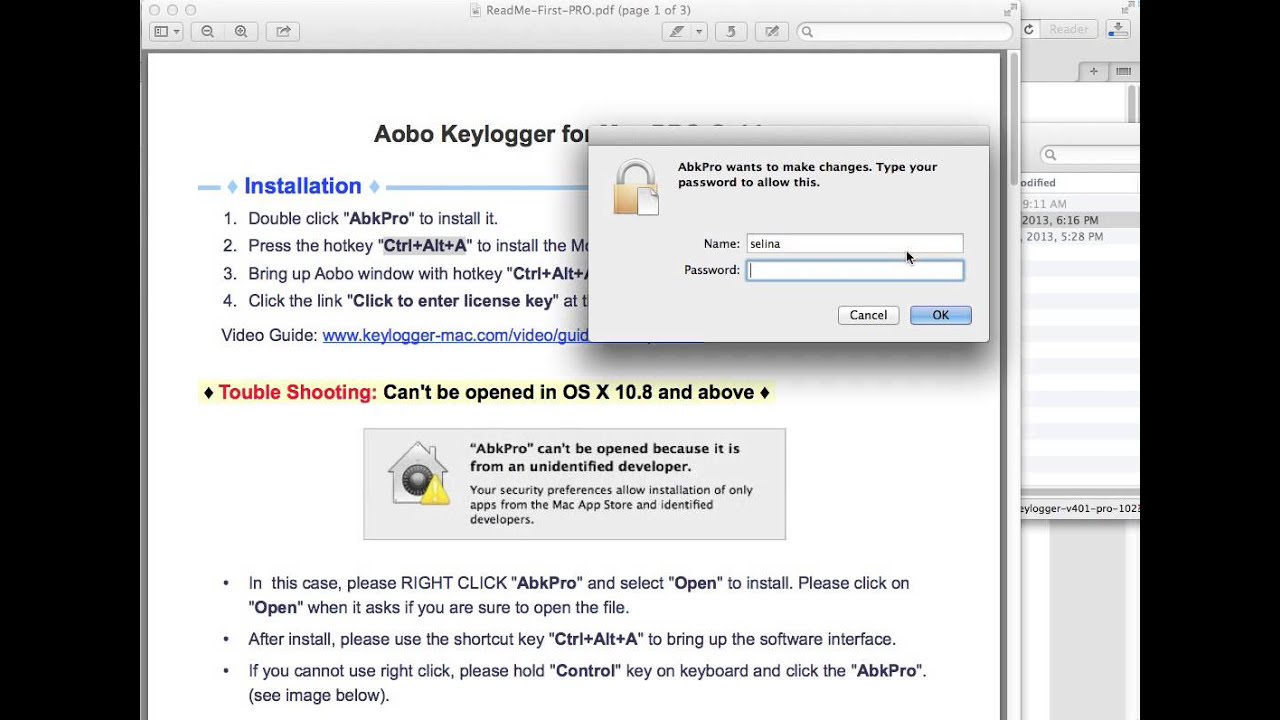 Keylogger Detector Mac Os X Software